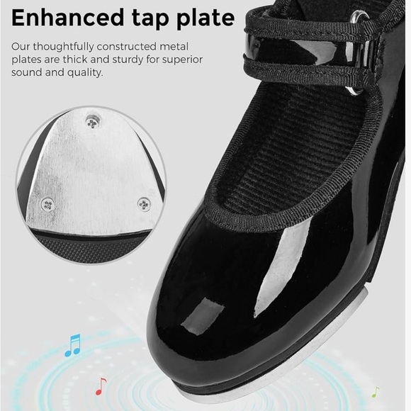 NEW- Tap shoes
Danskin
Big Girls
Dance shoes - Picture 3 of 11